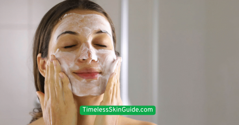 Start with a Gentle Cleanser